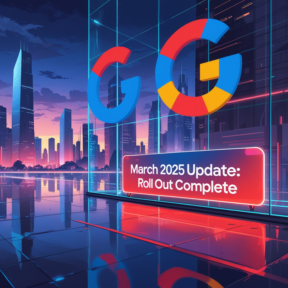 Google Confirms Completion of March 2025
