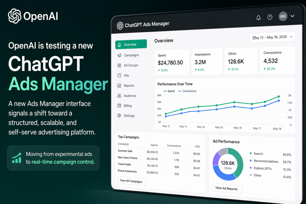 ChatGPT Ads Manager